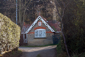 The cottage between 27 and 30 The Village March 2008